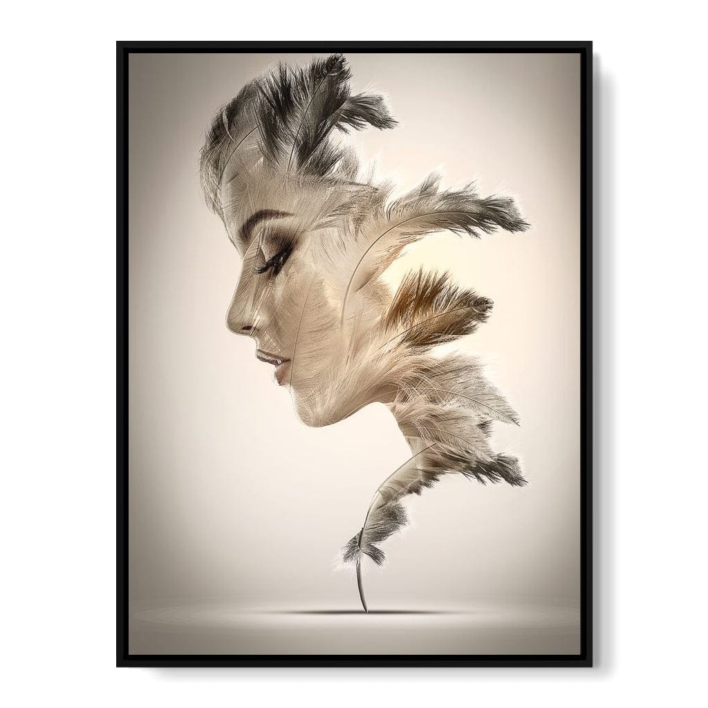 Feathers Canvas Wall Art