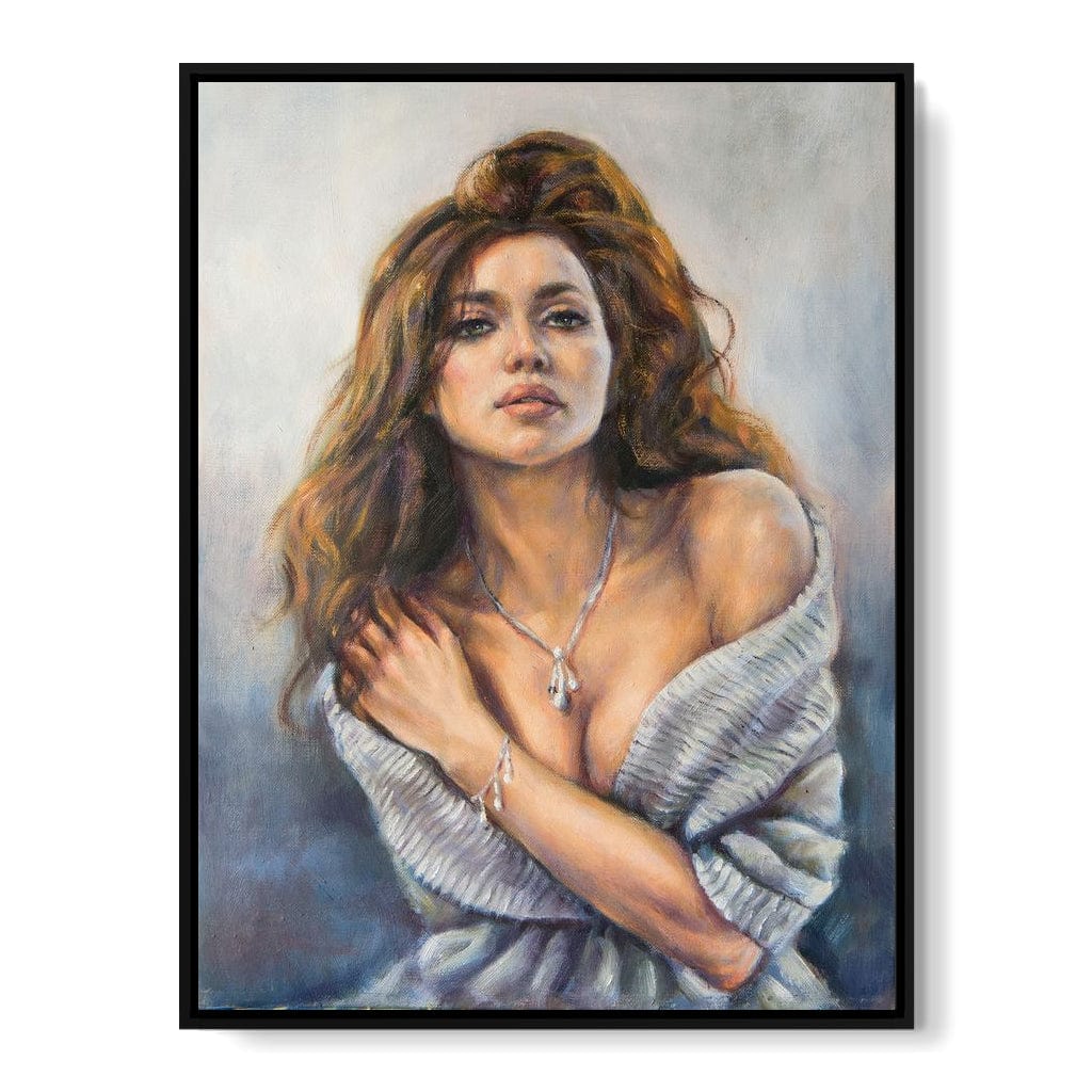 Sensual Portrait Canvas Wall Art