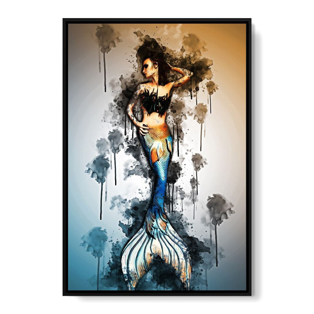 Mermaid Canvas Wall Art