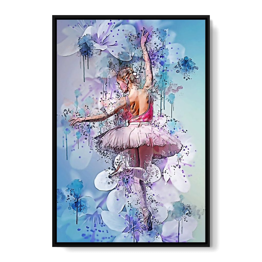 Floral Dance Canvas Wall Art