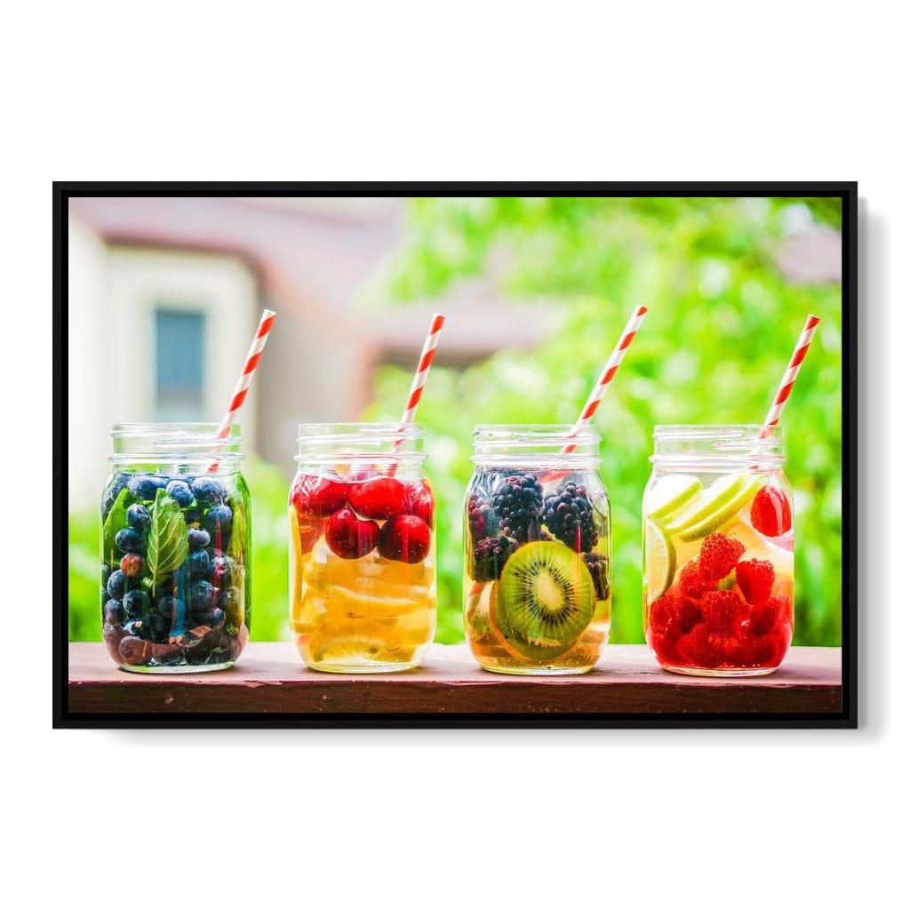 Detox Water Canvas Wall Art