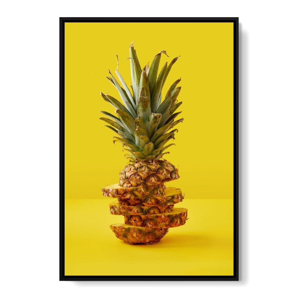 Sliced Pineapple Canvas Wall Art