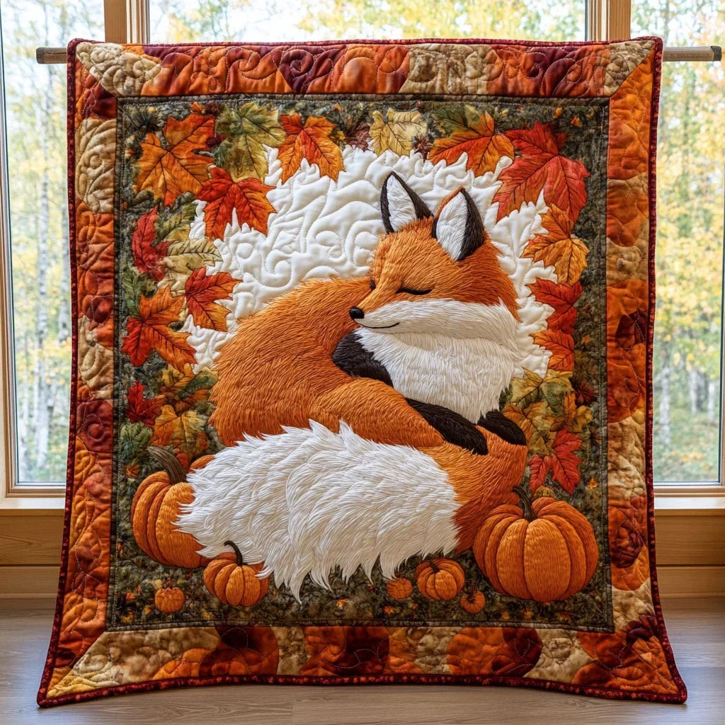 Puff Fall Tail Quilt Blanket