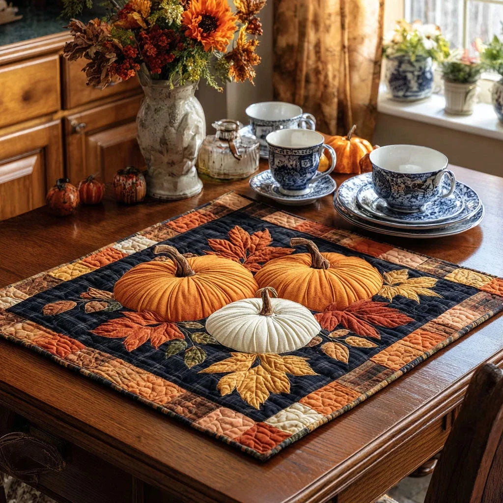 Pumpkin Lane Table Topper