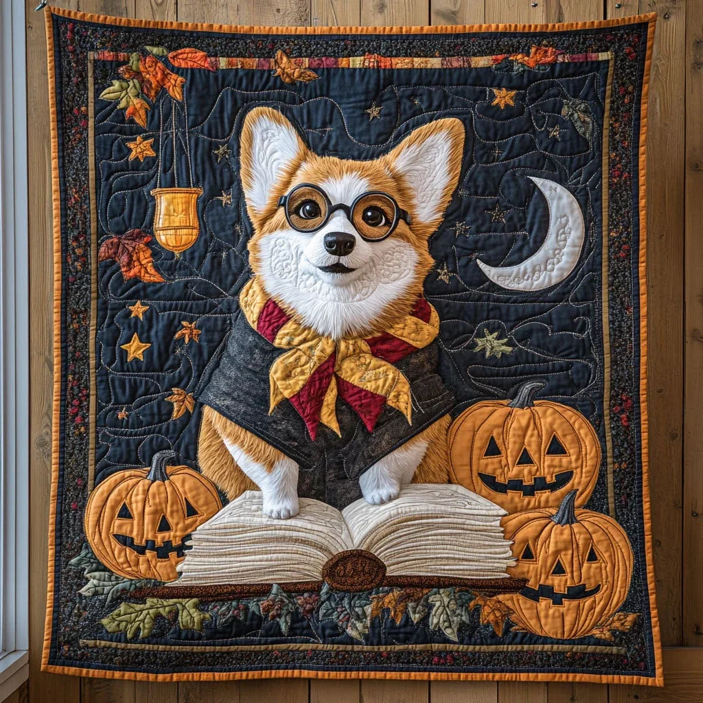 Pumpkin Spell Quilt Blanket