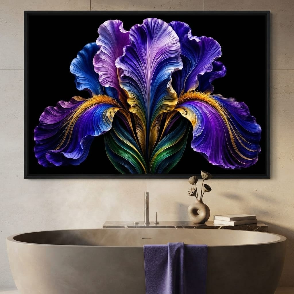 Purple Reign Canvas Wall Art