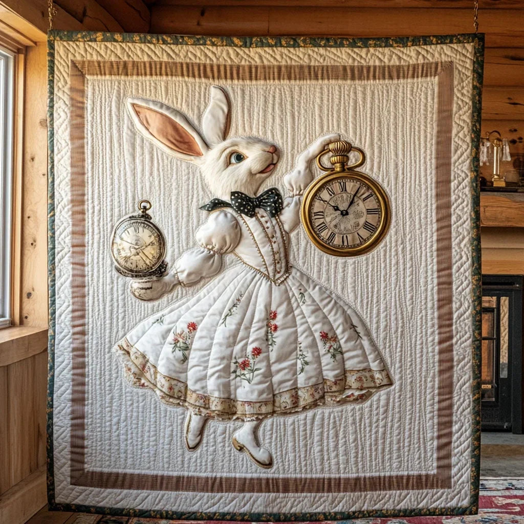 Rabbit Rush Quilt Blanket