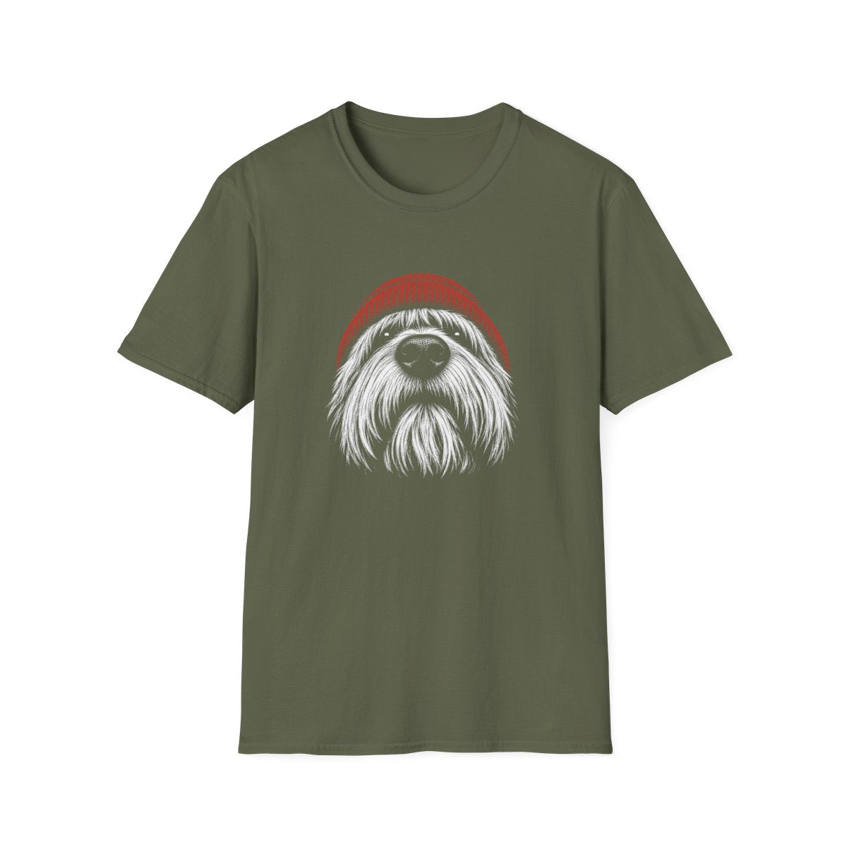 Red Hat Tibetan Terrier Tee