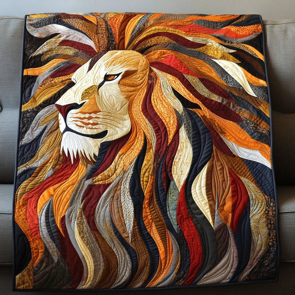 Regal Guardian Quilt Blanket
