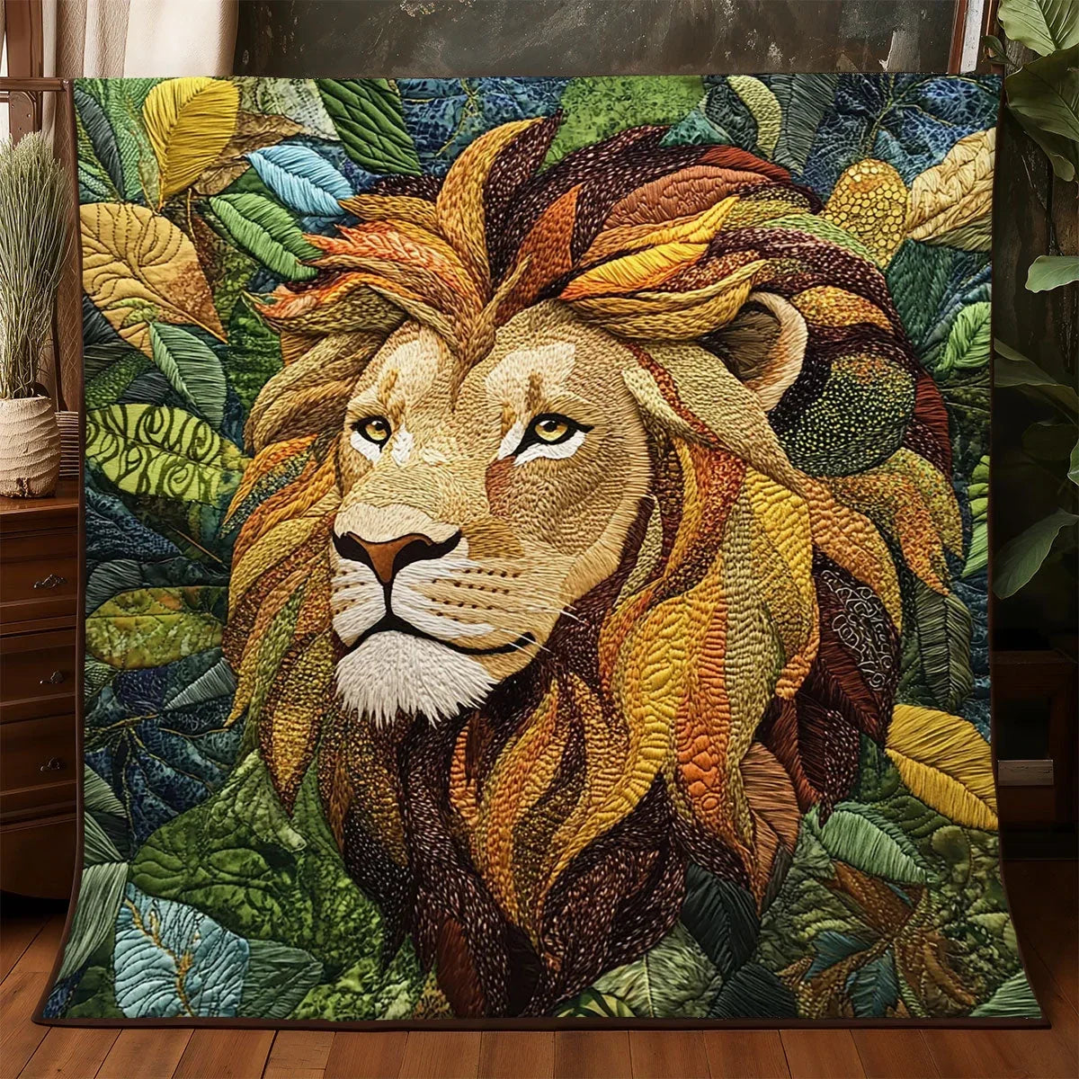 Regal Guardian Quilt Blanket