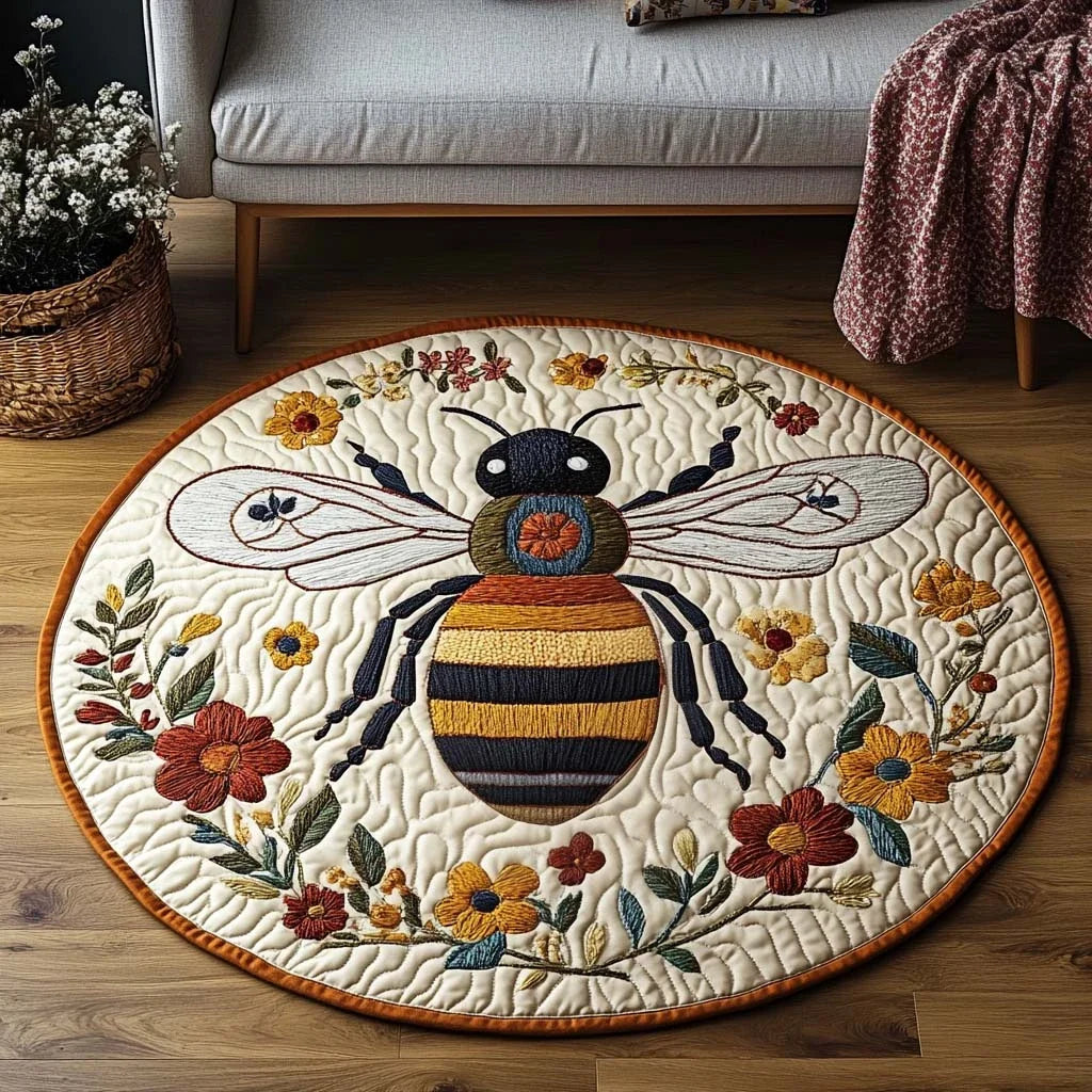 Regal Nectar Monarch Quilted Round Mat