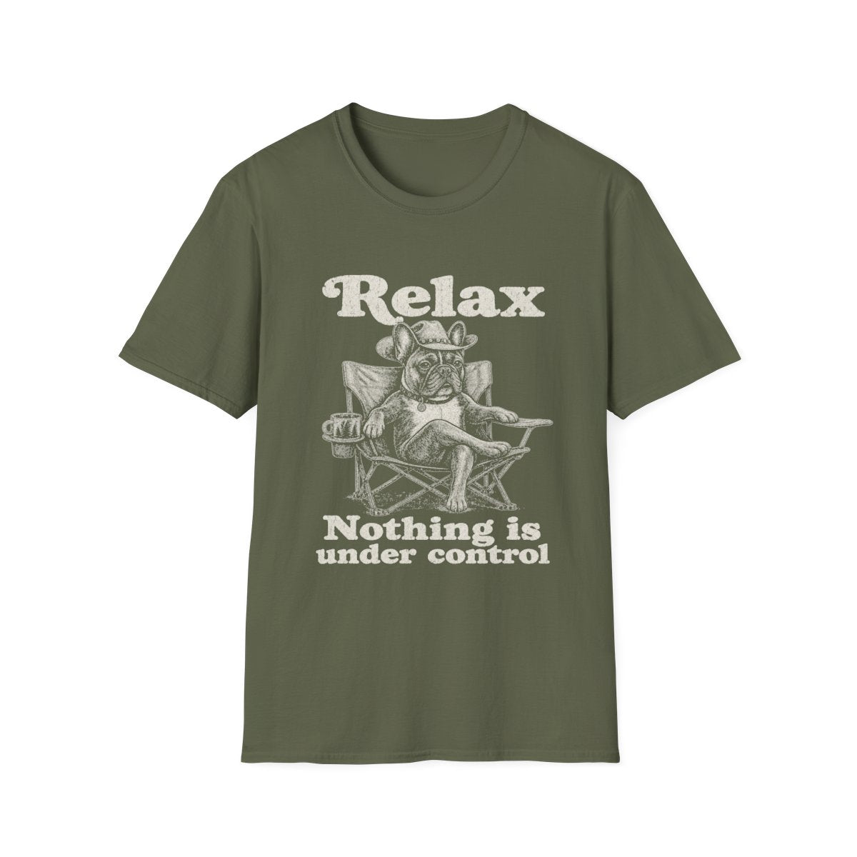 Relax French Bulldog Tee