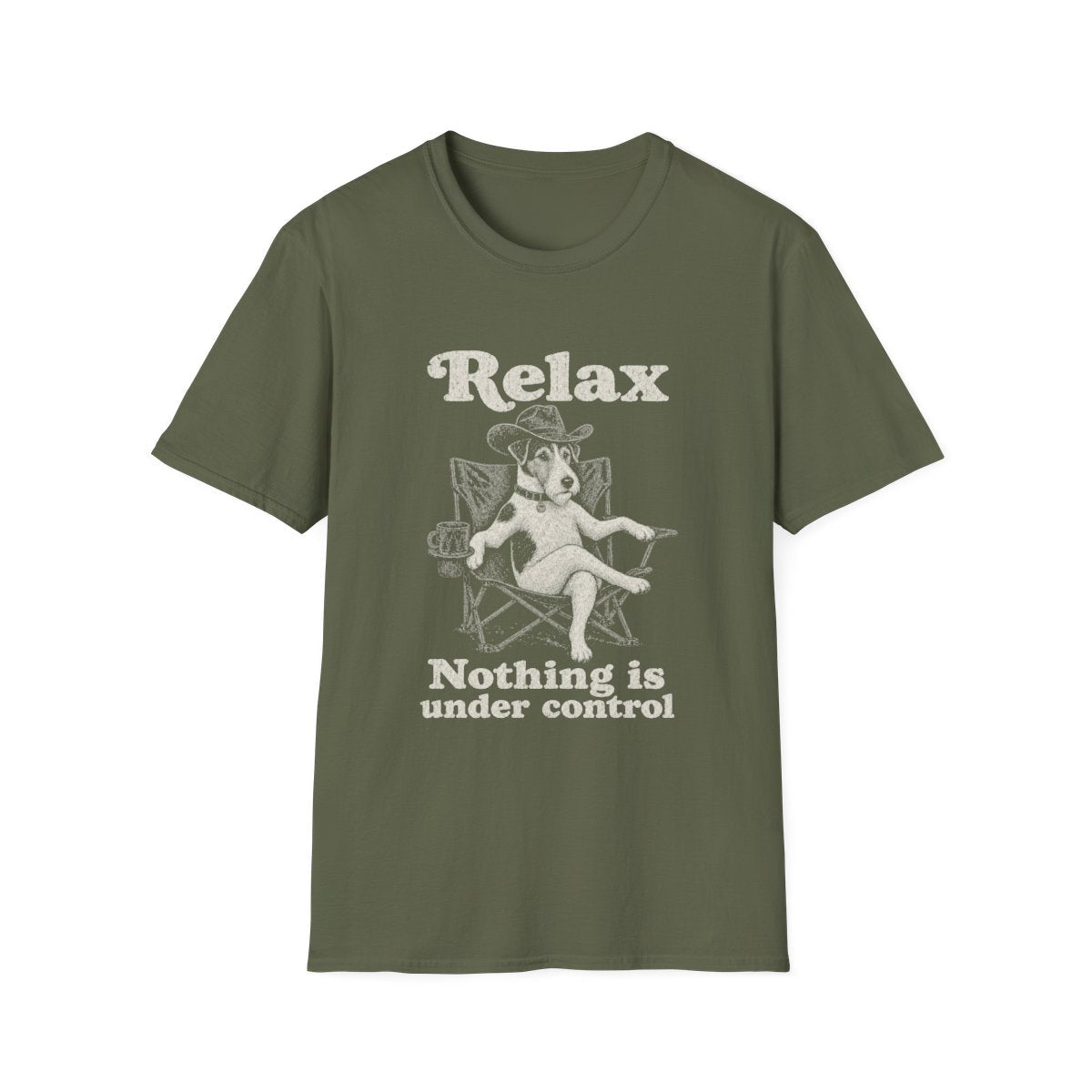 Relax Smooth Fox Terrier Tee