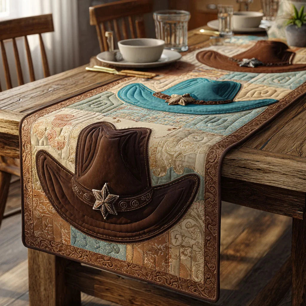 Rodeo Roots Quilted Table Runner
