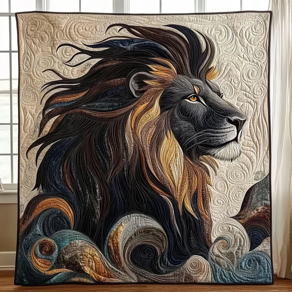 Royal Roar Quilt Blanket