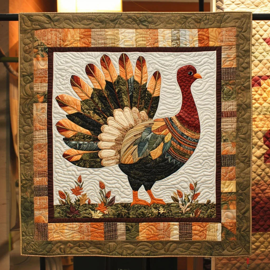 Rustwood Roamer Quilt Blanket