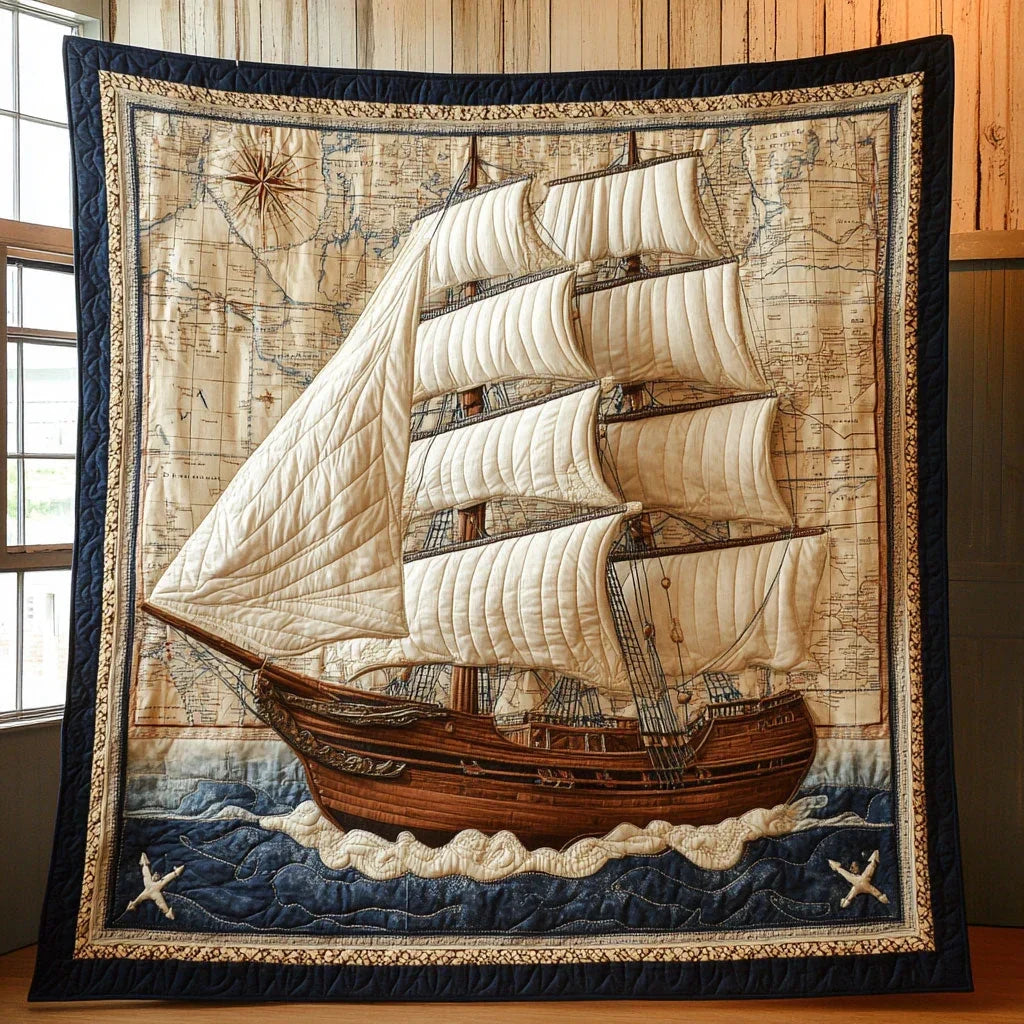 Sailor's Glory Quilt Blanket
