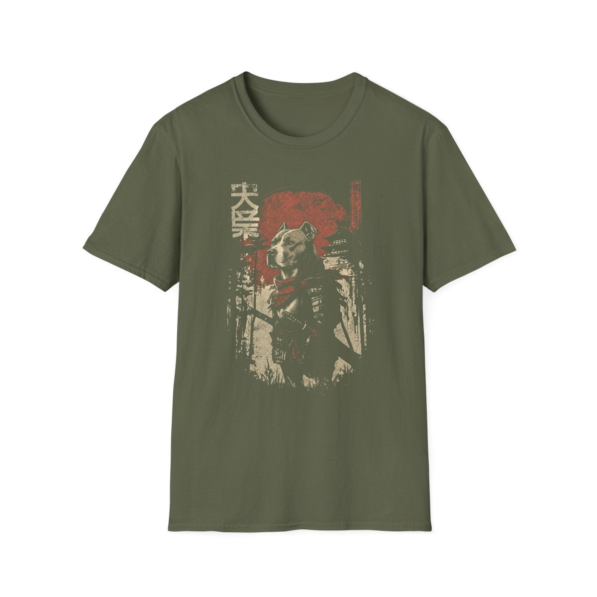 Samurai American Staffordshire Terrier Warrior Tee