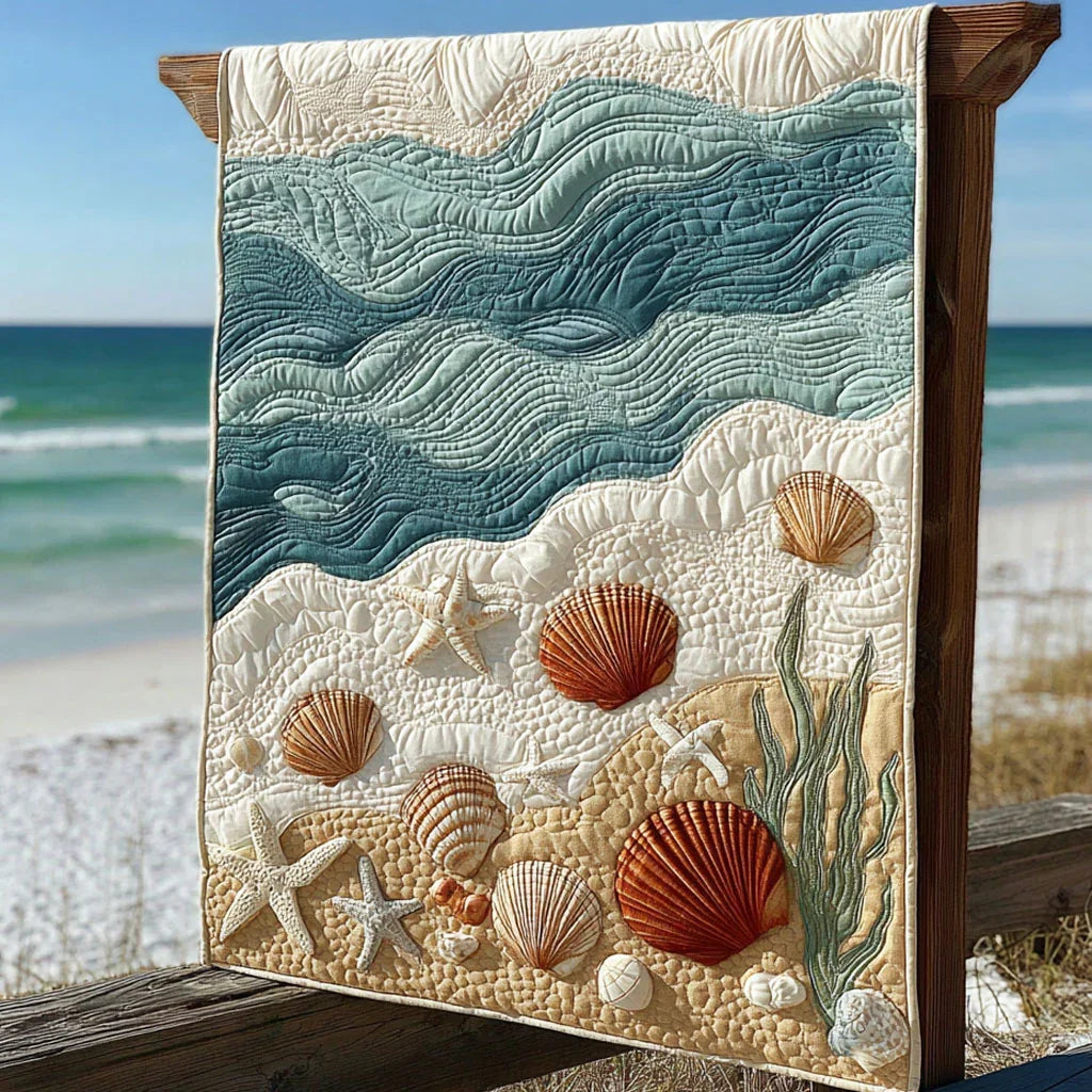 Sea Pals Quilt Blanket - Quilted Blanket by Wild and Way