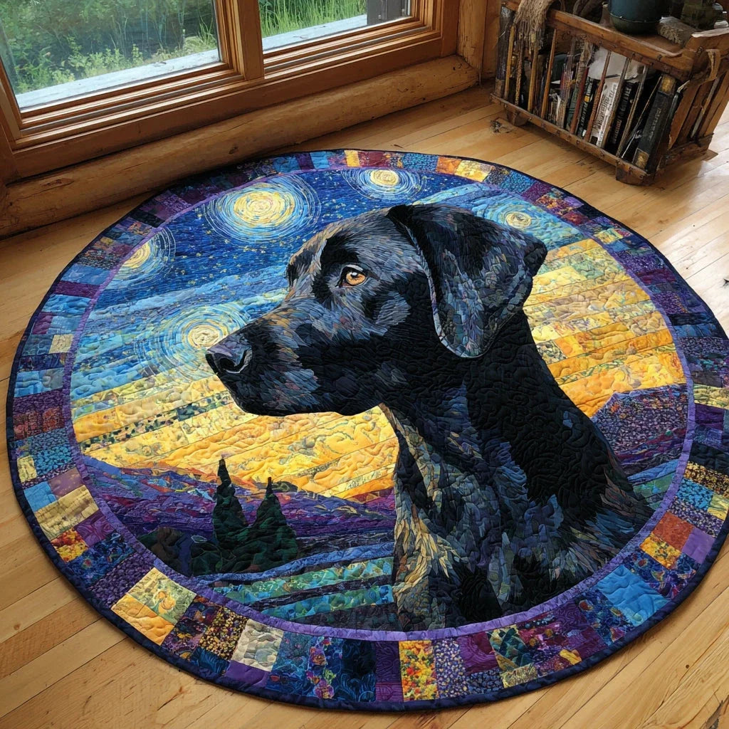 Shadow Comfort Quilted Round Mat