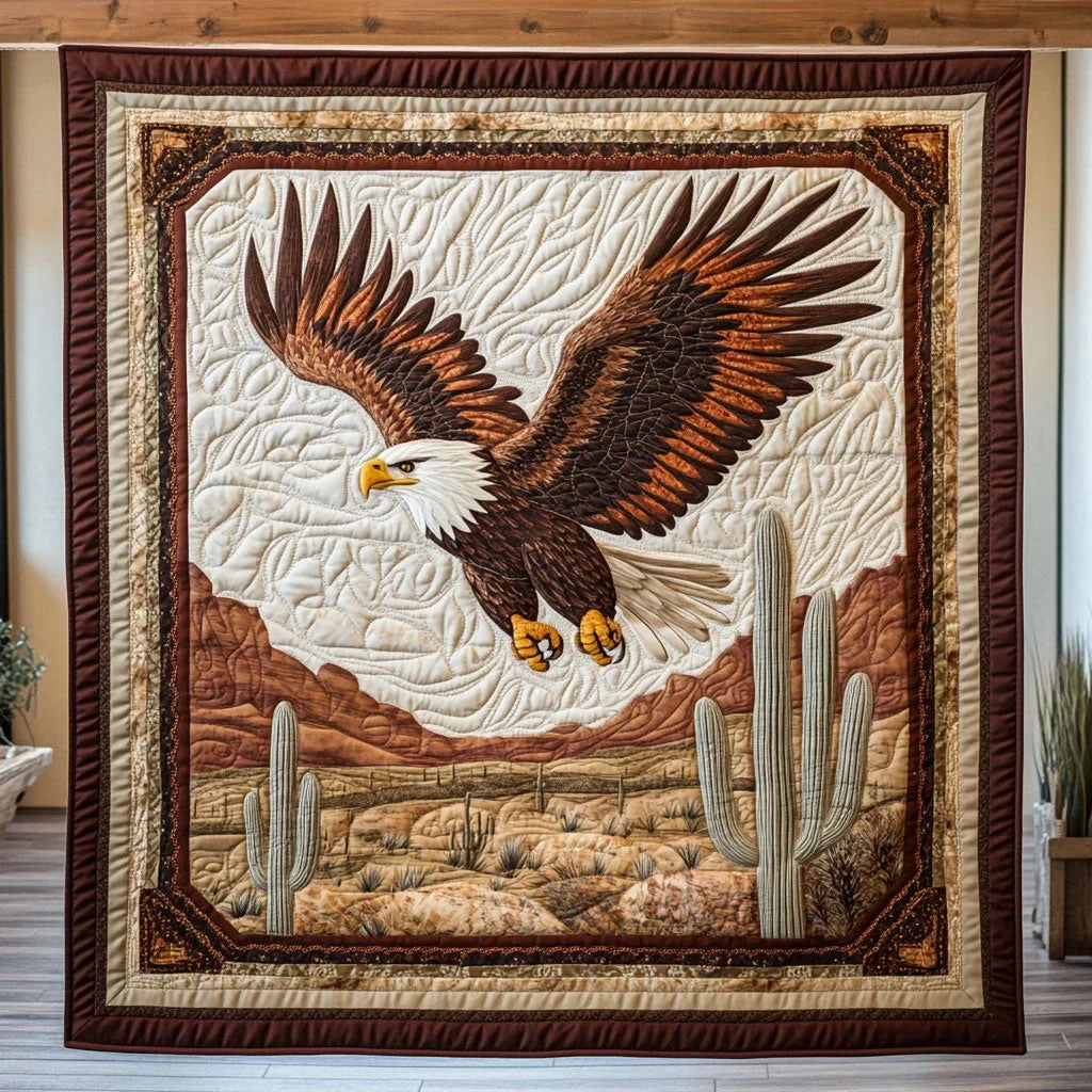 Sharp Claws Quilt Blanket