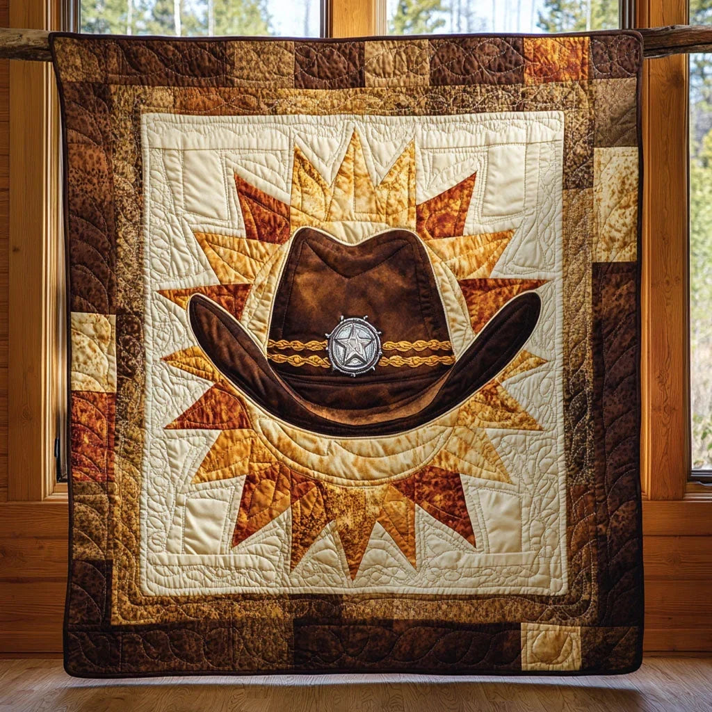 Sheriff's Pride Quilt Blanket