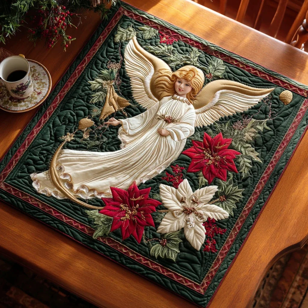 Silent Glory Quilted Table Topper