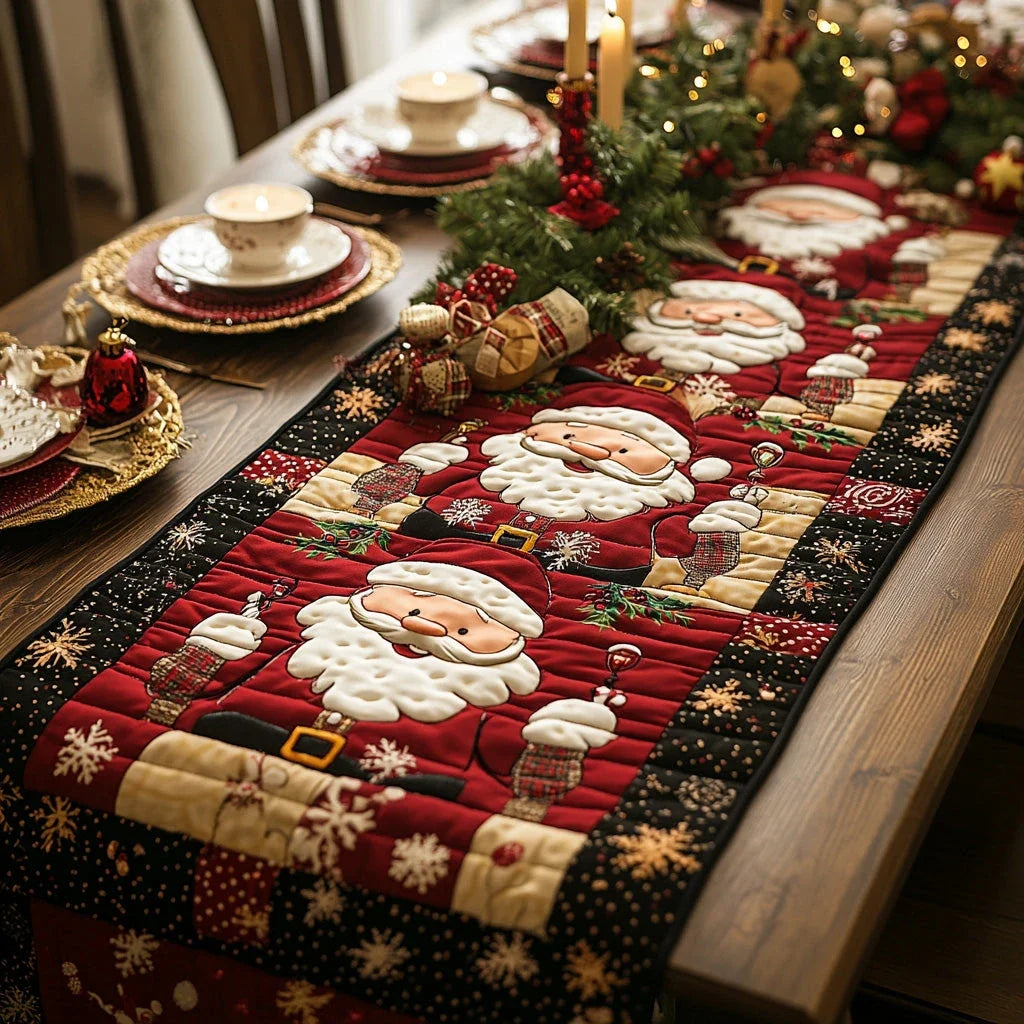 Silent Night Quilted Table Runner