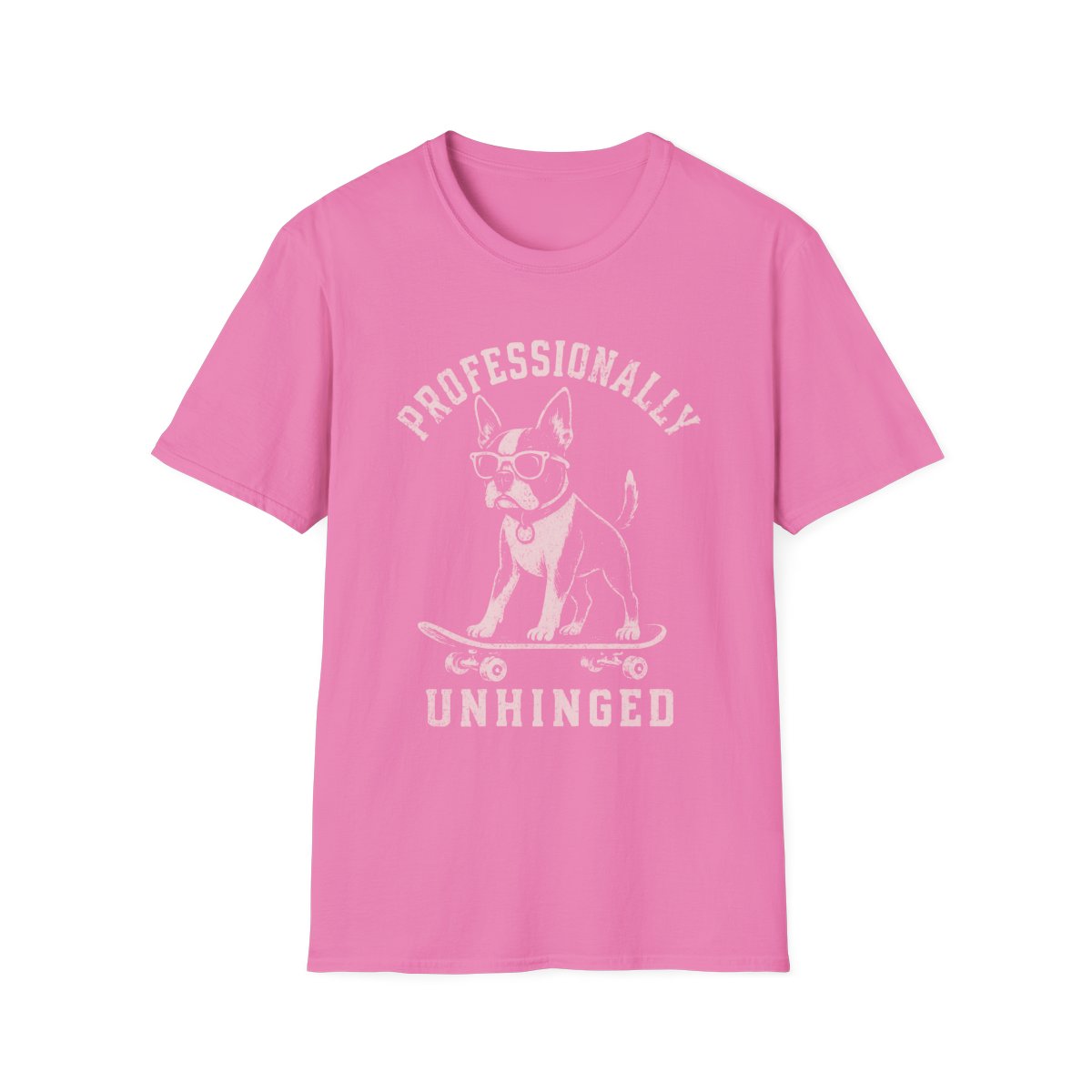 Skateboard Boston Terrier Tee