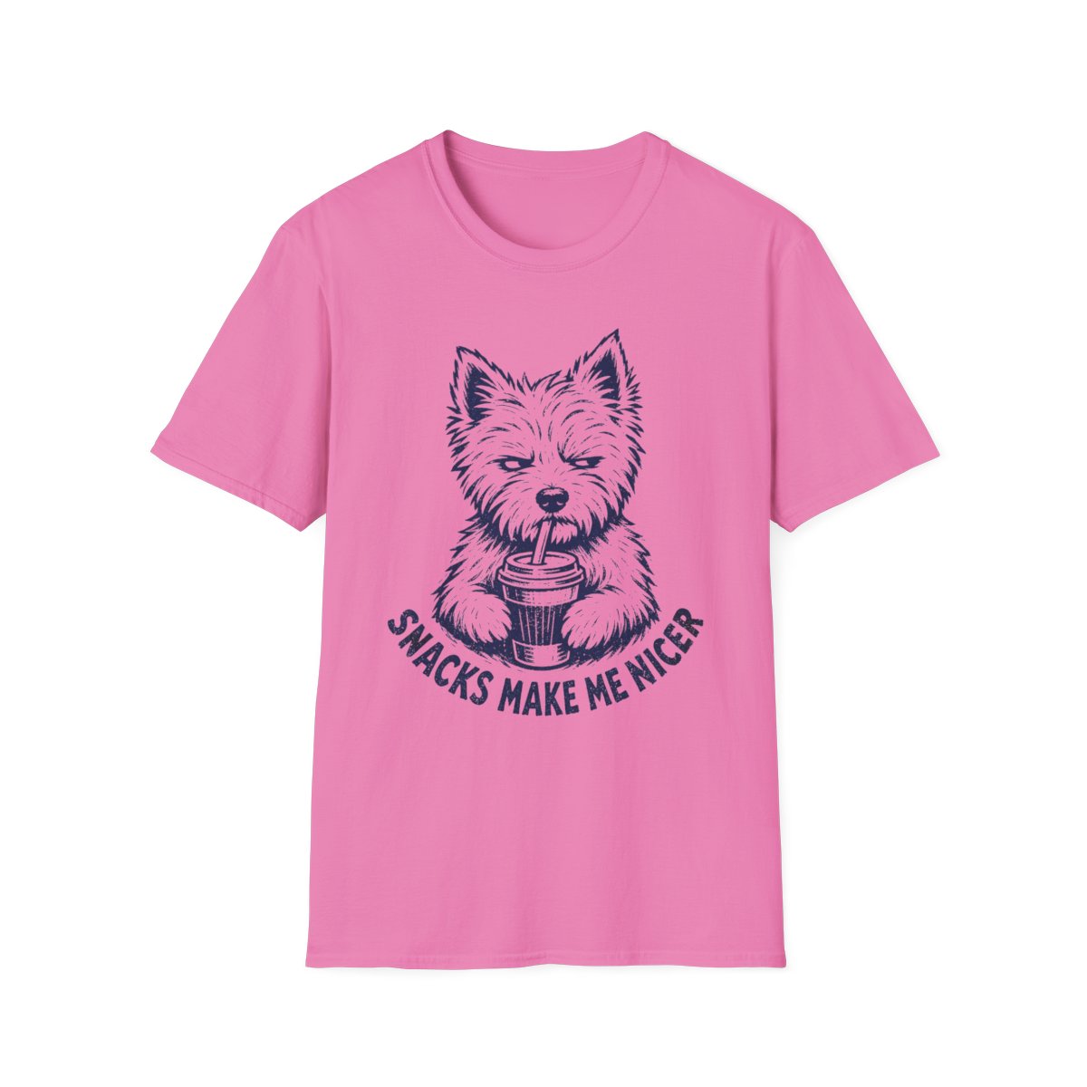 Snacks Make Me Nicer Tee
