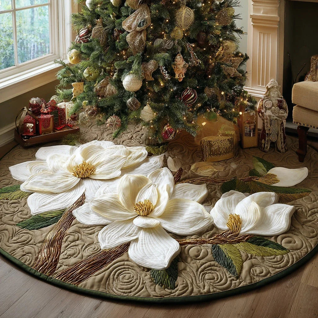 Southern Christmas Christmas Quilted Tree Skirt