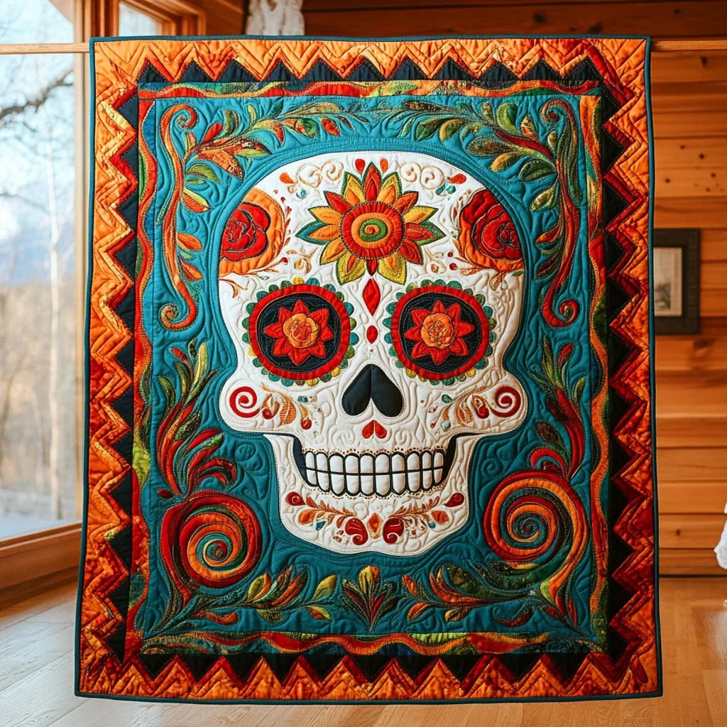 Spirit Bloom Quilt Blanket
