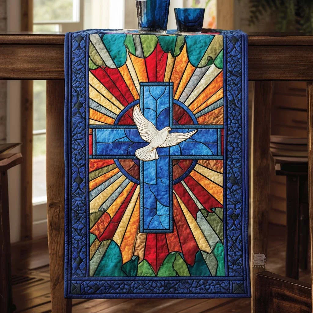 Spirit Radiance Quilted Table Runner