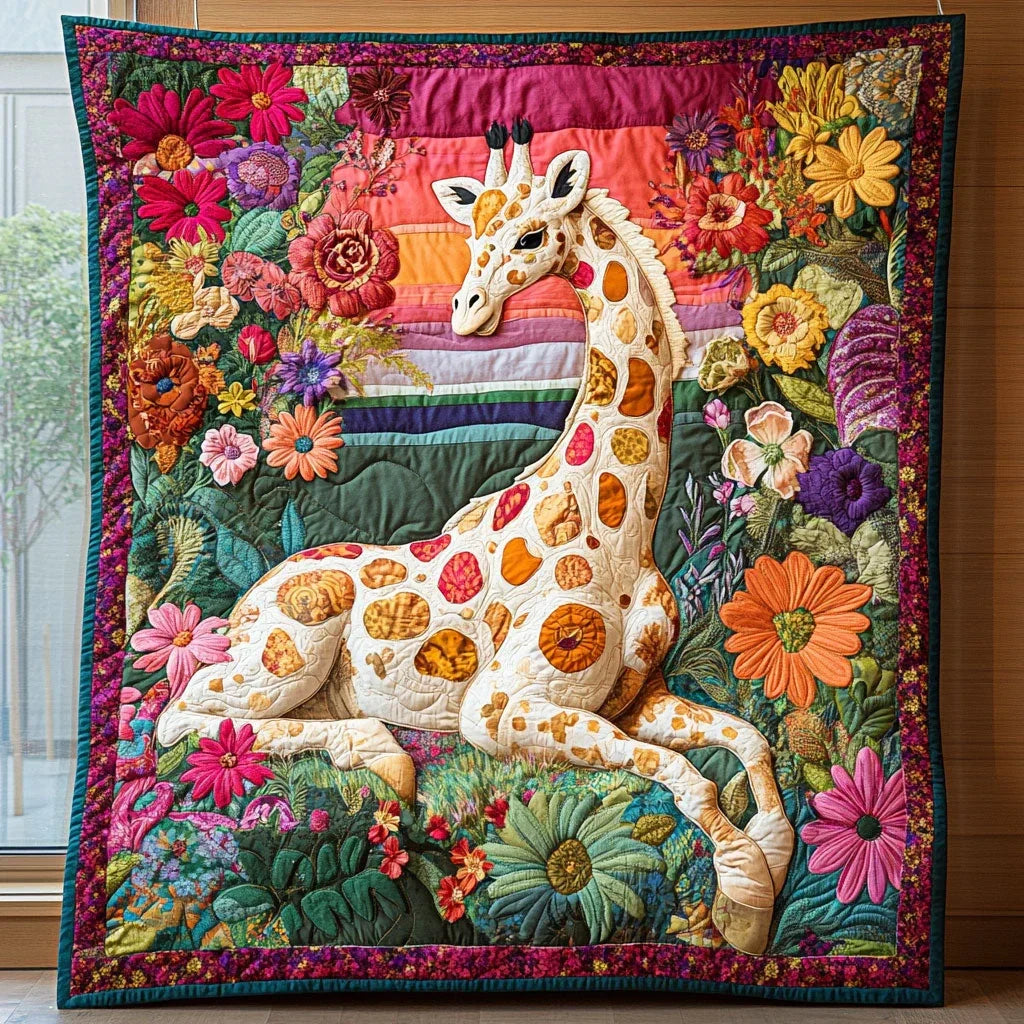 Springtime Stroll Quilt Blanket