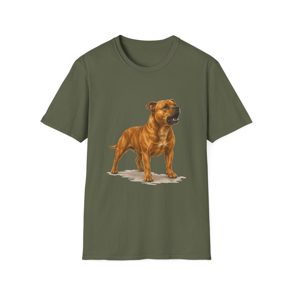 Staffordshire Bull Terrier Head Of Security Tee