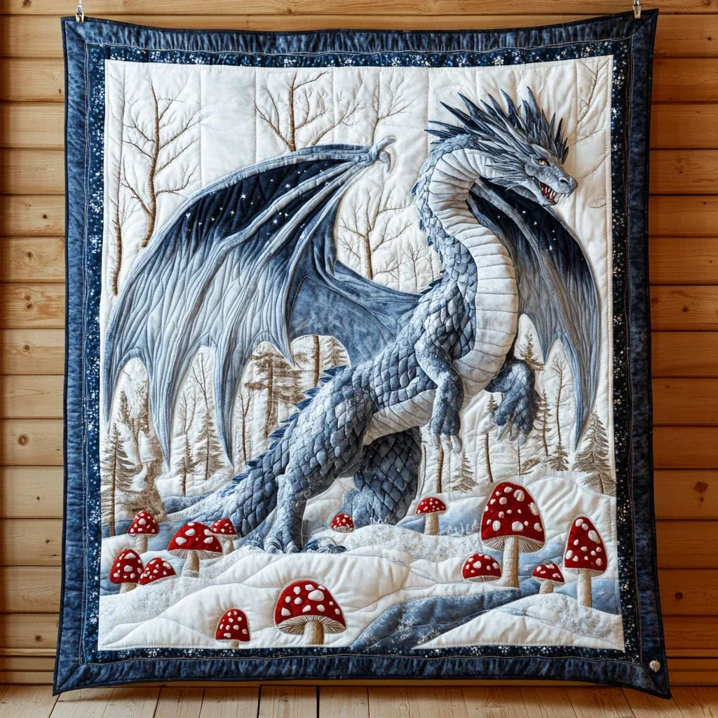 Storm Wyrm Quilt Blanket