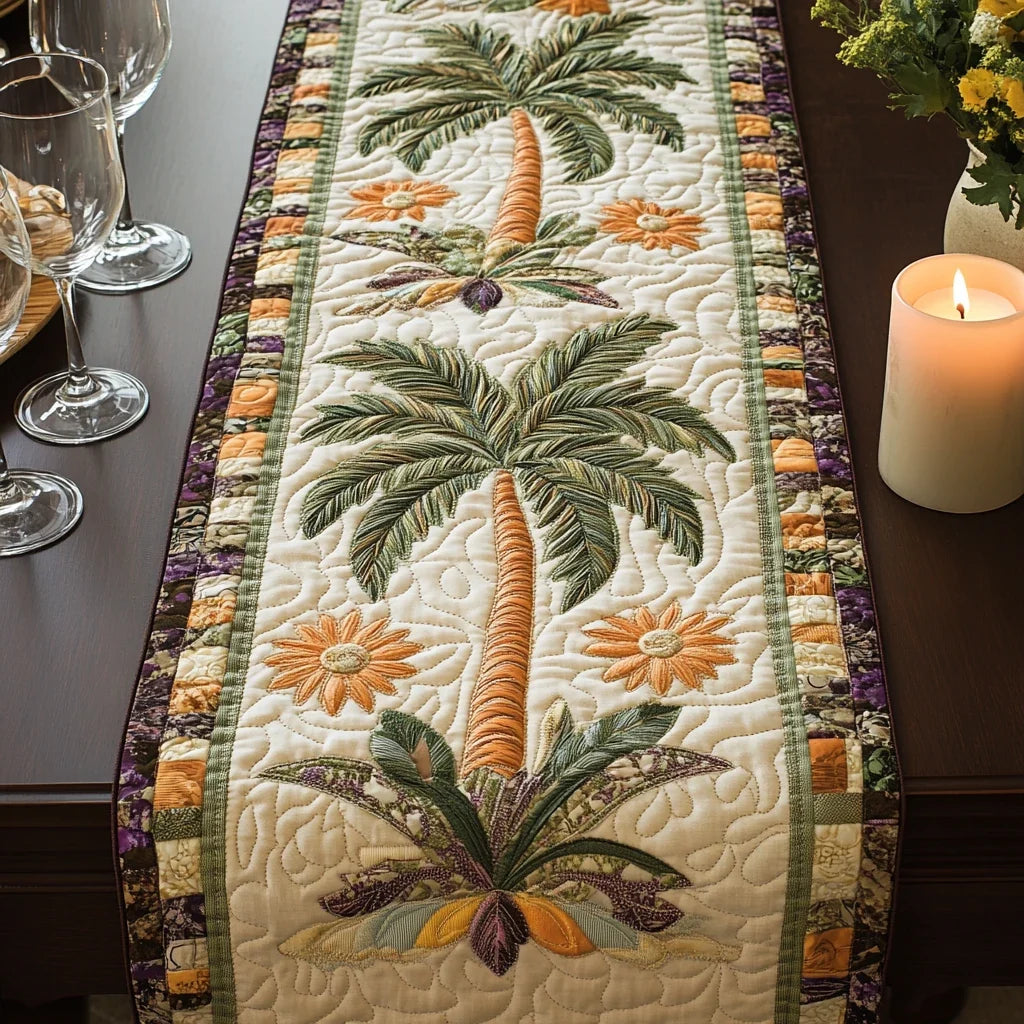 Summer Escape Quilted Table Runner