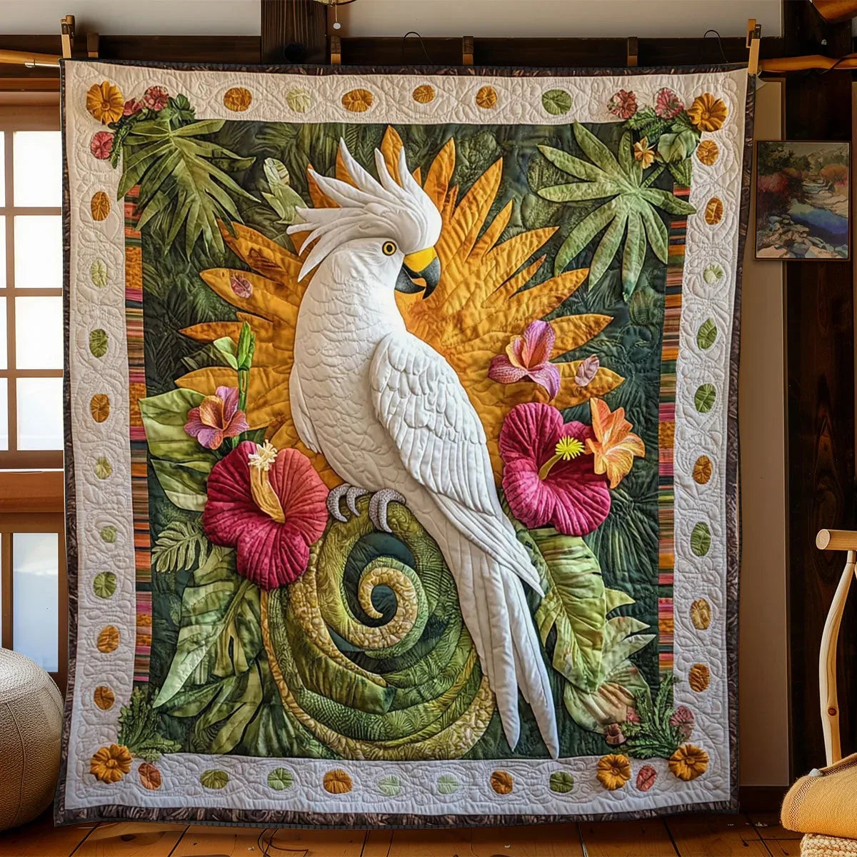 Sunfeather Song Quilt Blanket