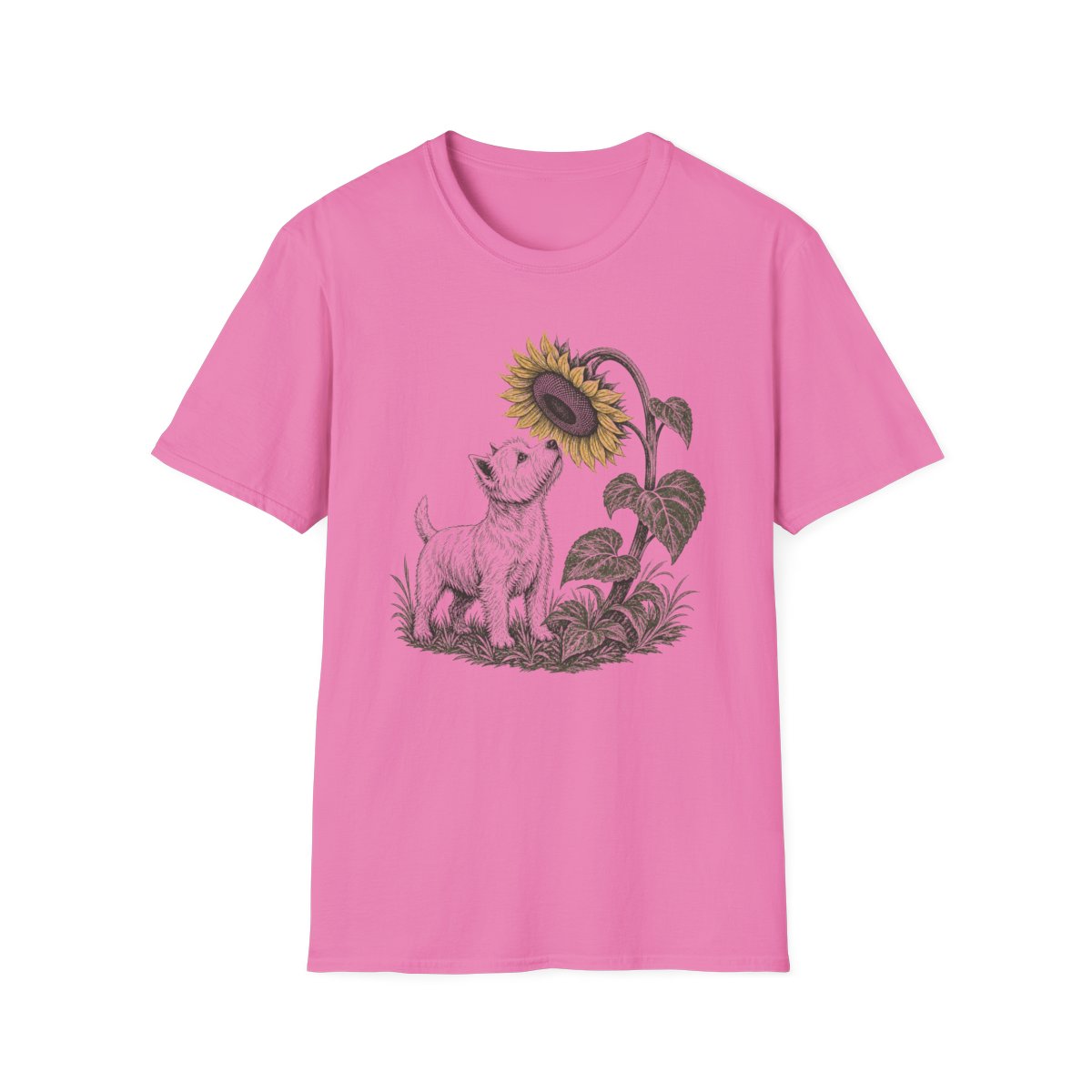 Sunflower Westie Tee