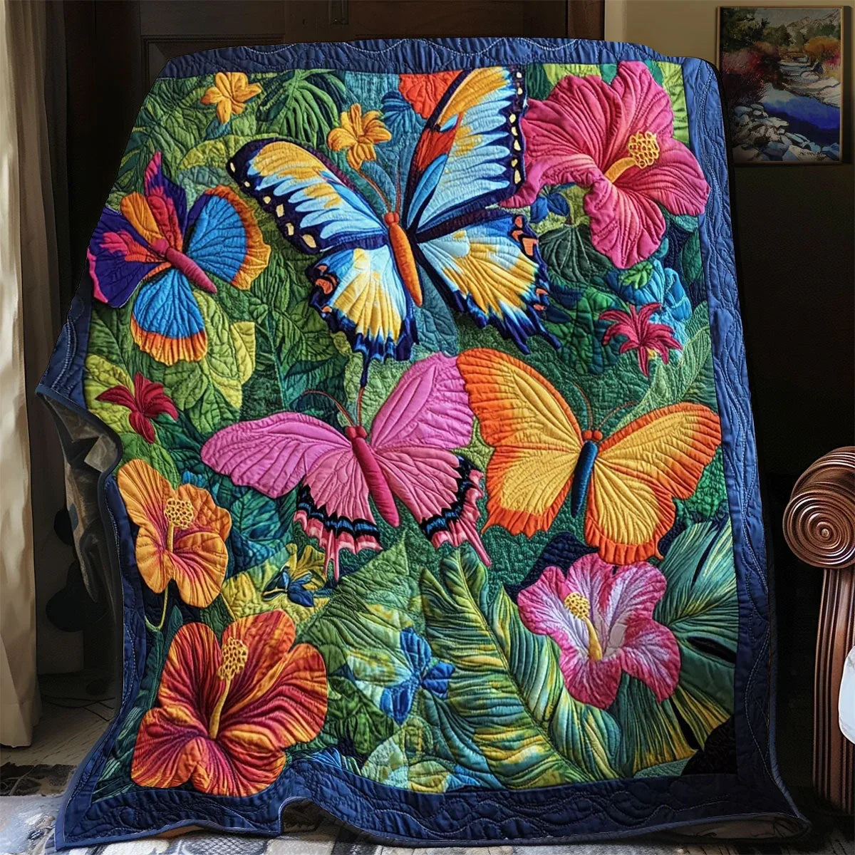 Sunlace Bloom Quilt Blanket