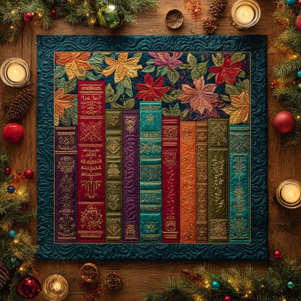 Sunlit Stories Quilted Table Topper