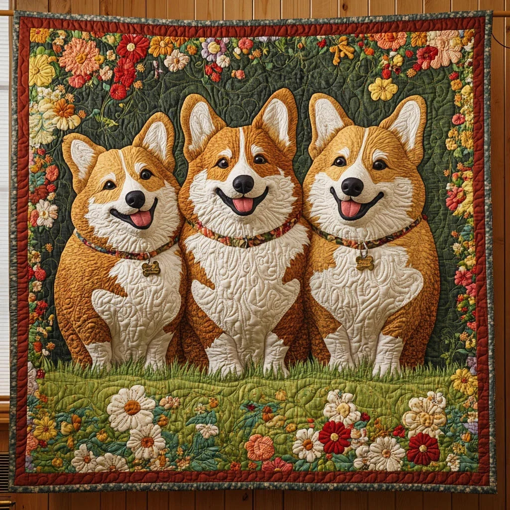 Sunny Paws Quilt Blanket