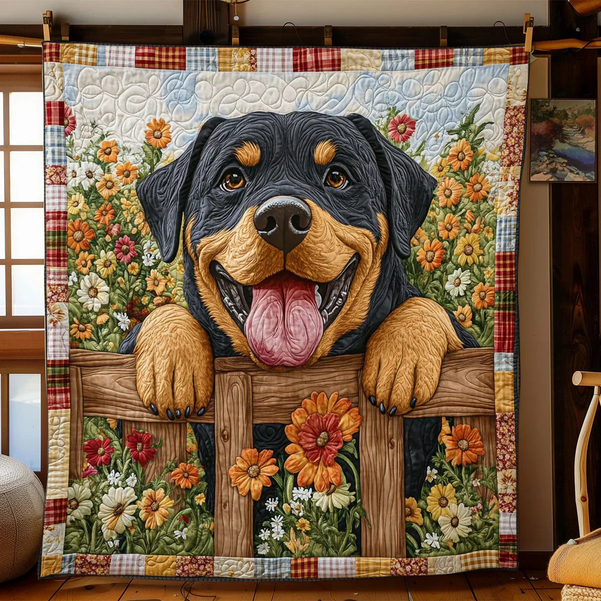 Sunny Sniffer Quilt Blanket
