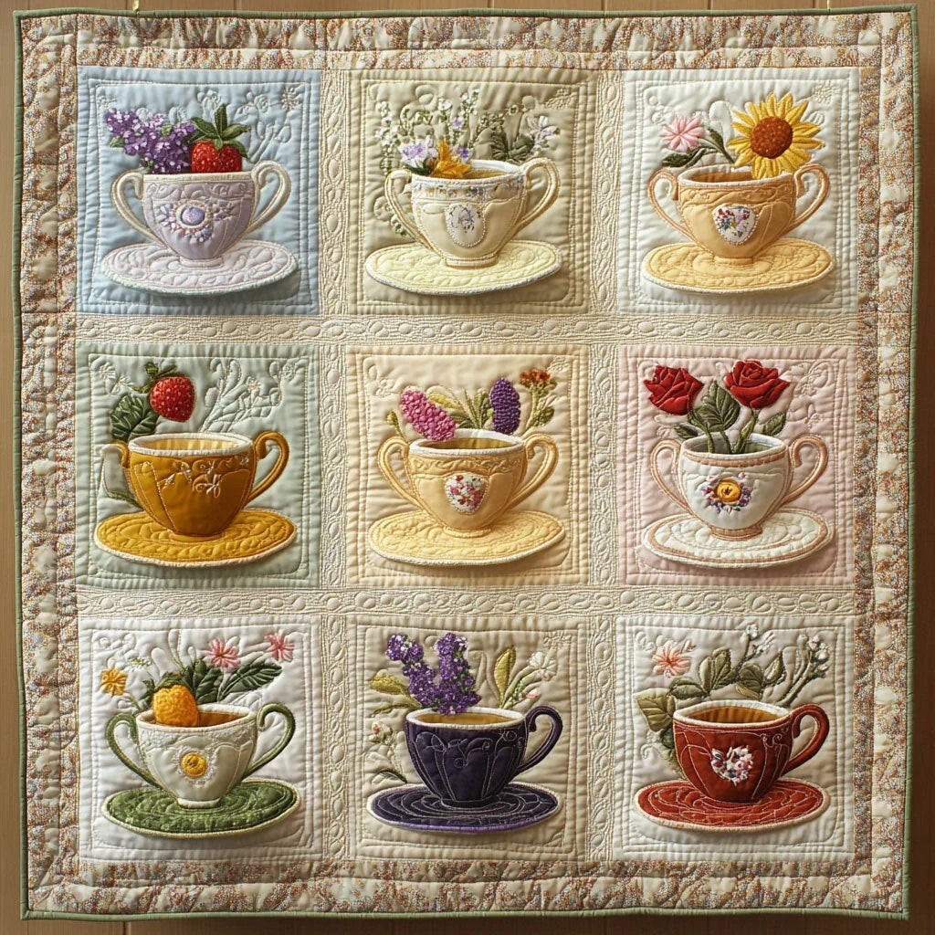 Tea Break Quilt Blanket