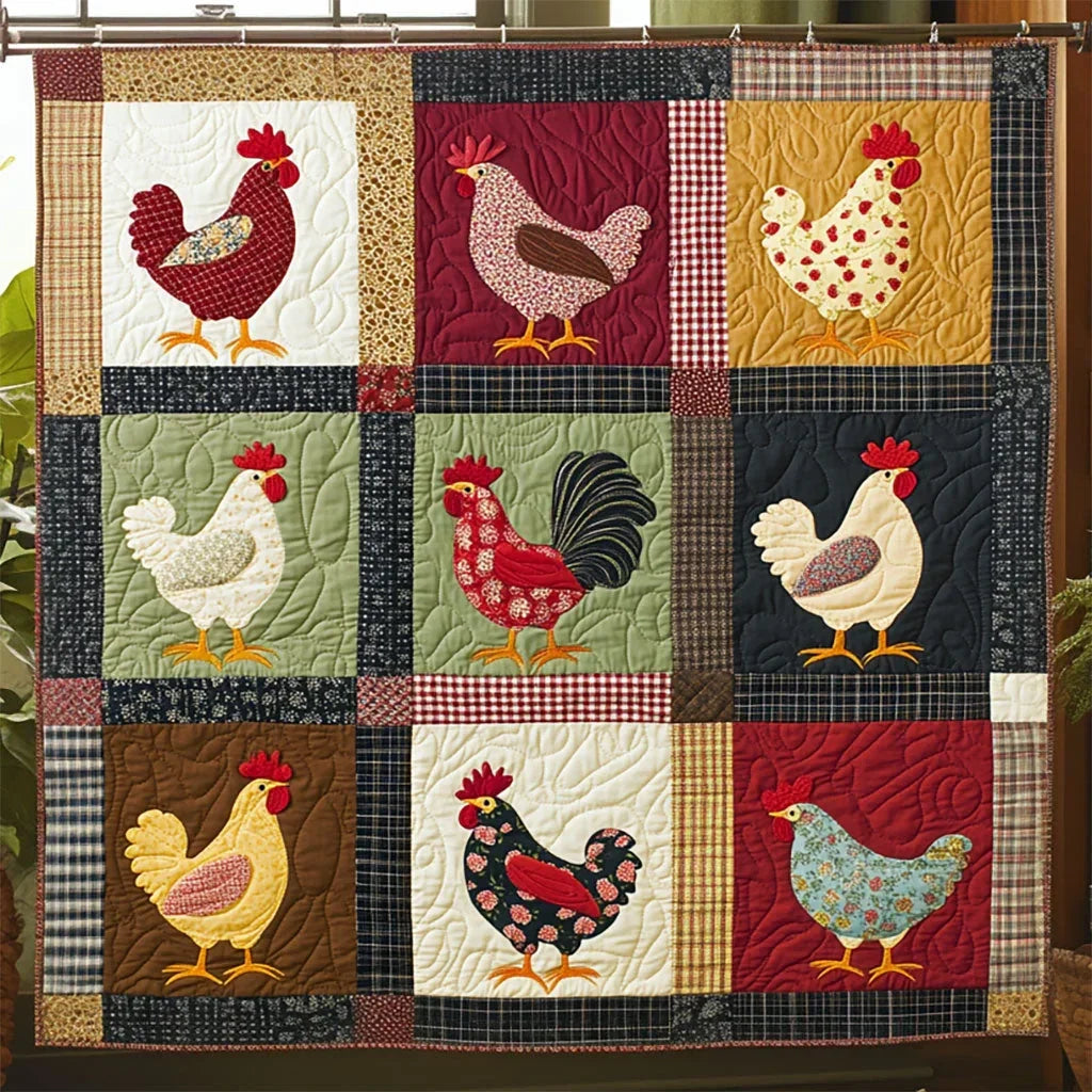 The Coop Collective Quilt Blanket