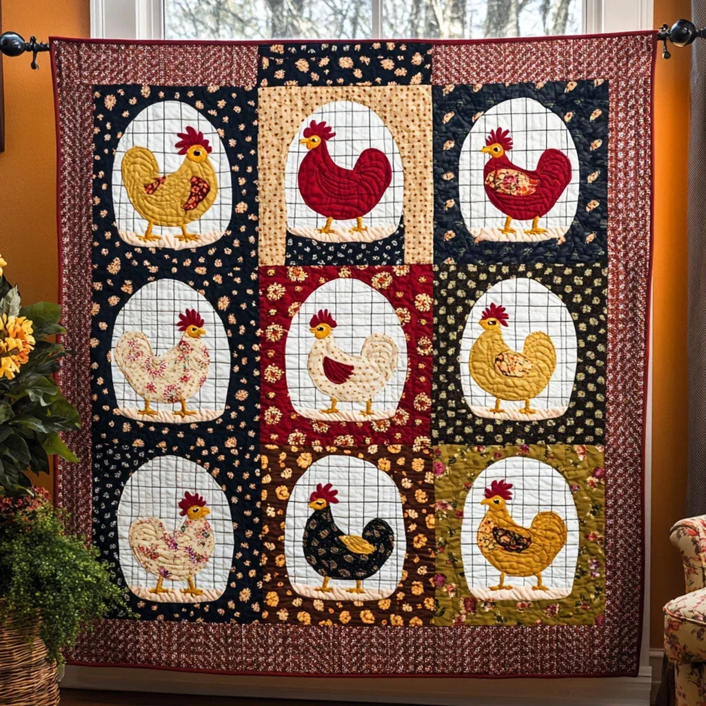 The Coop Collective Quilt Blanket