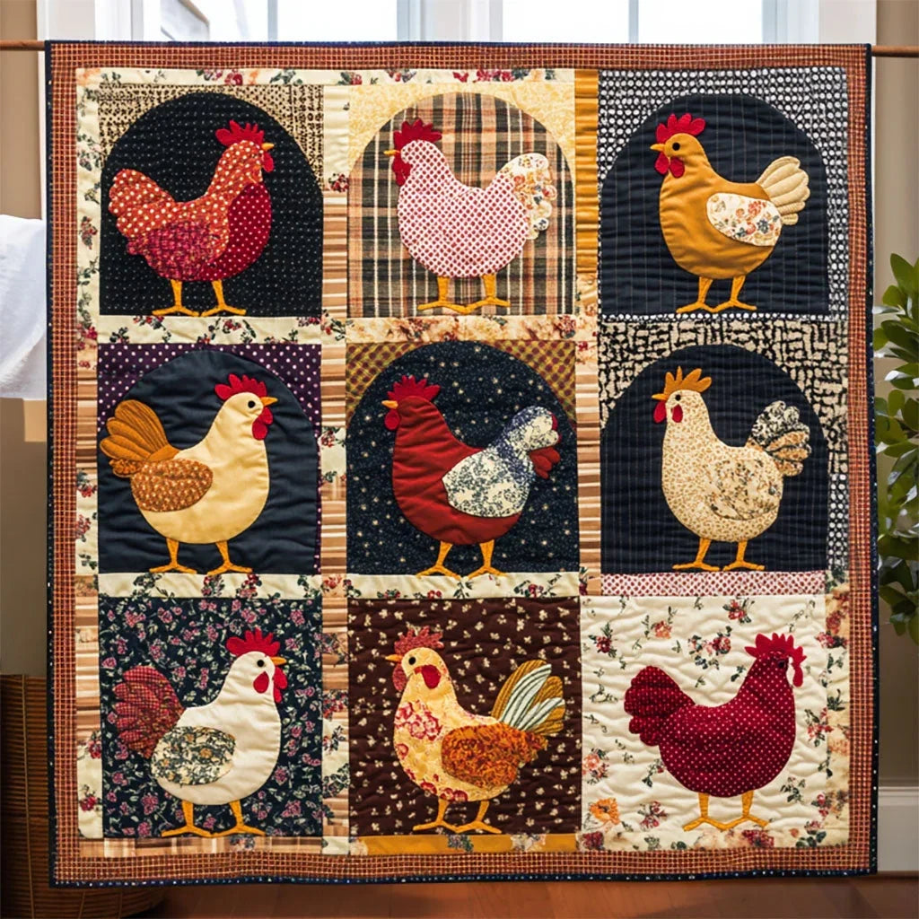 The Coop Collective Quilt Blanket