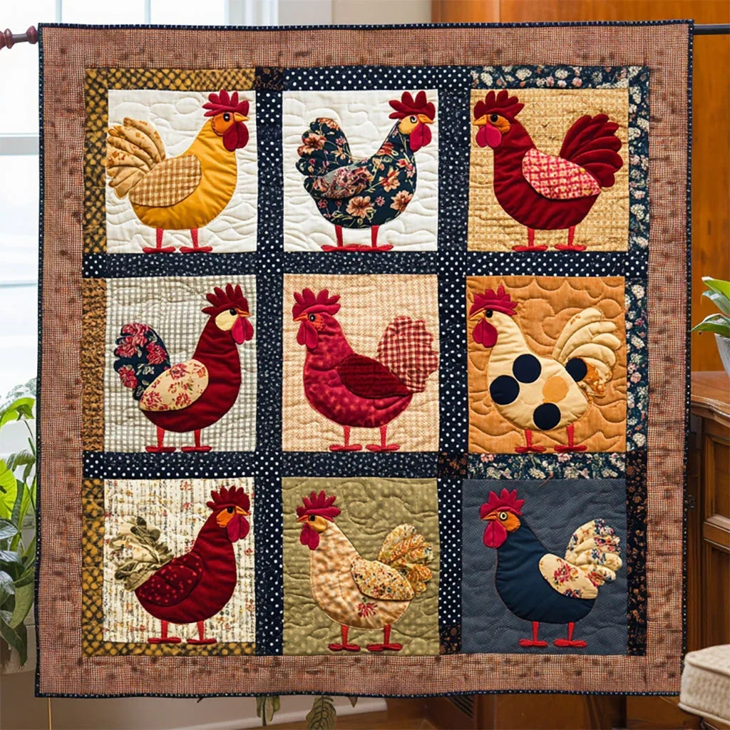 The Coop Collective Quilt Blanket