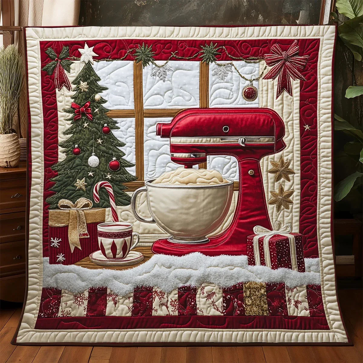 The Merry Mixer Quilt Blanket