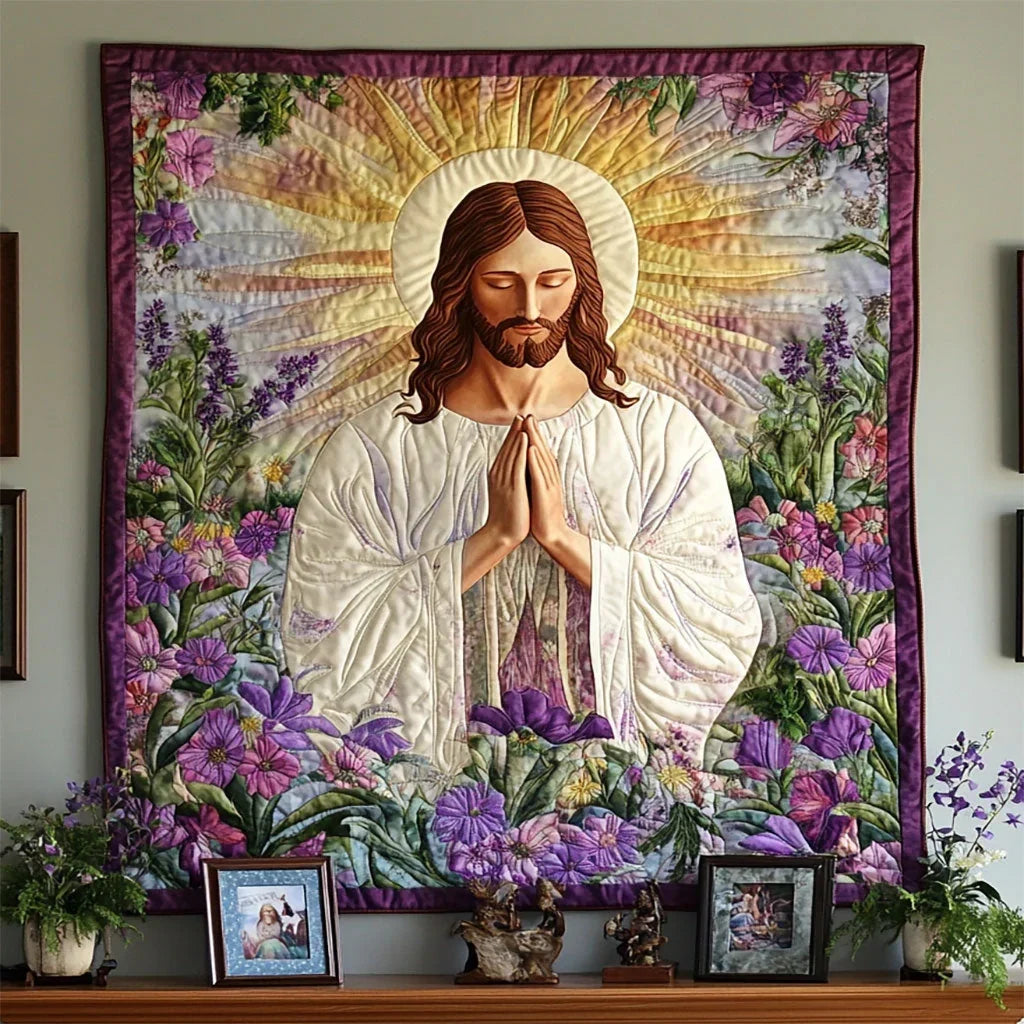 The Shepherd's Prayer Quilt Blanket